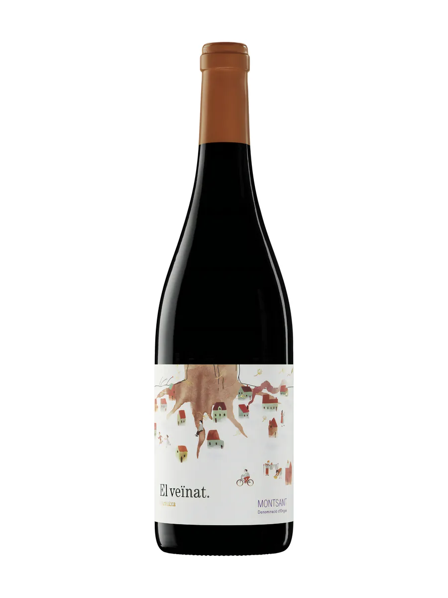 Botella de El Veïnat Garnatxa, DO Montsant