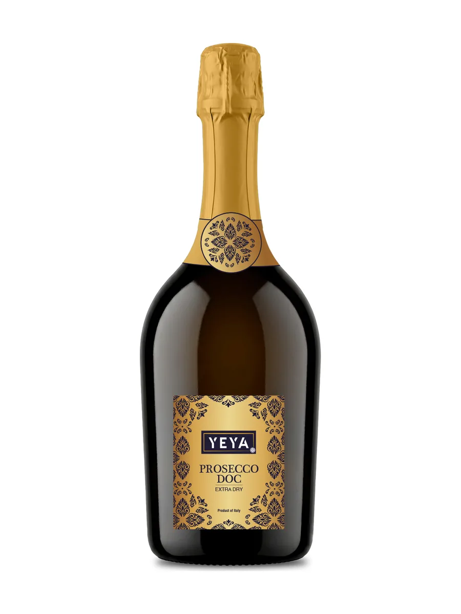 Botella de YEYA Prosecco DOC Extra Dry